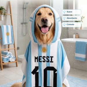 Poncho Toallon Argentina Microfibra