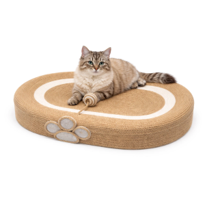 Rascador cama yute para gatos