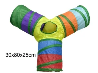 Túnel para gato 3 bocas - Imagen 2
