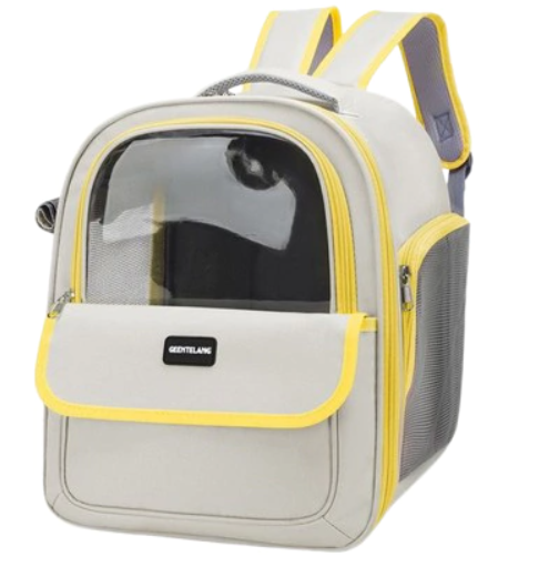 Mochila Transportadora Mascota respirable